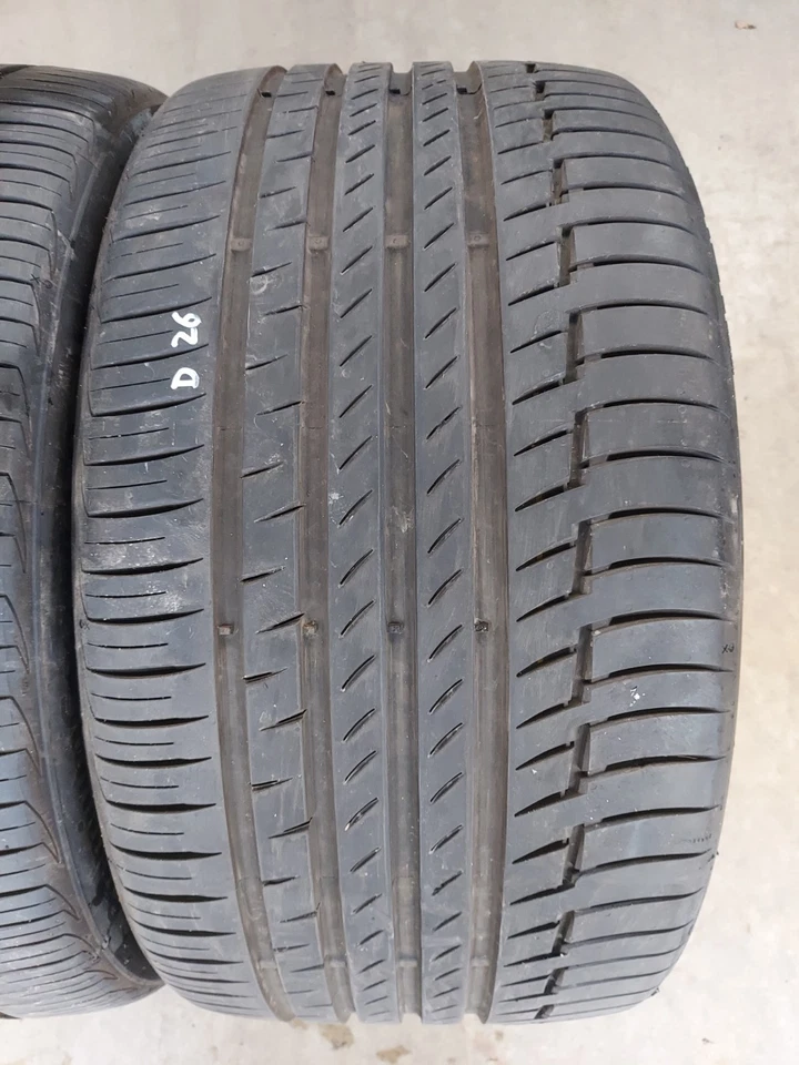 2x 315/30 R22 107Y XL Conti Premium Contact 6 - 6,4mm Sculpture Restante - Photo 2/3