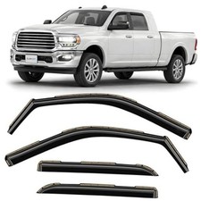 in-Channel Incredibly Durable Rain Guards Compatible For Ram 2500/3500 10-26