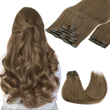 Clip in Hair Extensions Real Human Hair, Remy Human Hair Extensions Clip Ins for