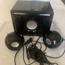 GPX 2.1 Channel Home Theater System With Subwoofer Black HT12B