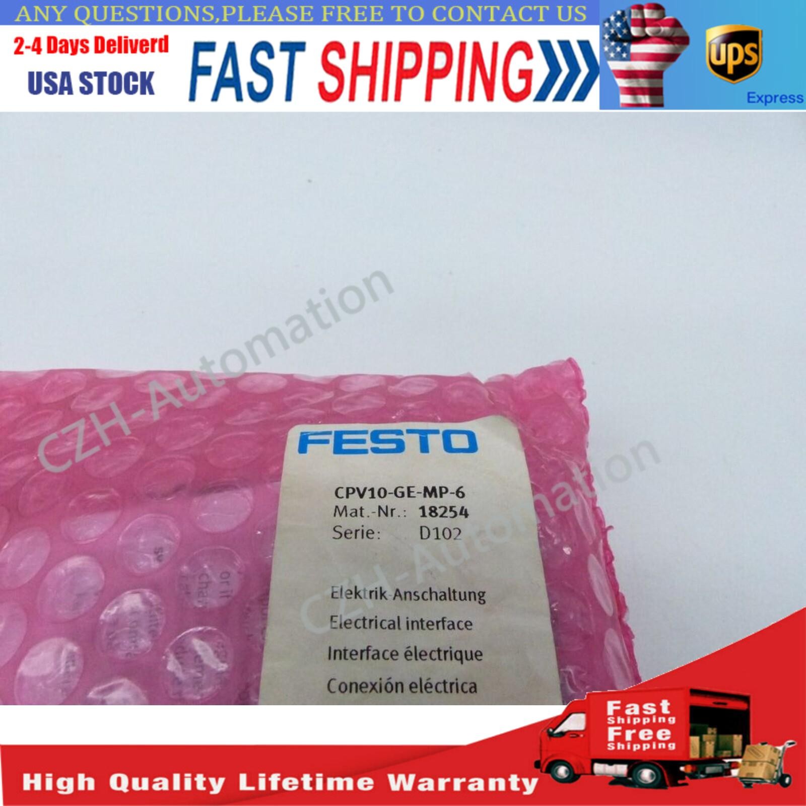 New Festo 18254 CPV10-GE-MP-6 Electrical interface