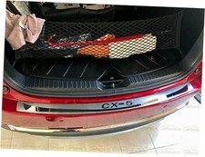 Rear Bumper Sill Protector for Mazda CX-5 2013-2024, Stainless Steel