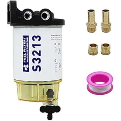 #ad #ad Fuel Water Separator Marine Kit 10 Micron Filter Effect is Suitable for 3 8 Inc $31.79