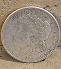 1921 Morgan Silver Dollar $1 Philadelphia US Mint No Mint Mark Circulated VF/XF