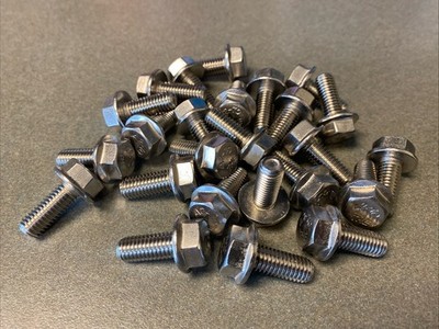 (25) M8 X 1.25 X 20 Stainless Steel DIN 6921 A2 Hex Flange Bolts M8x20mm Flange
