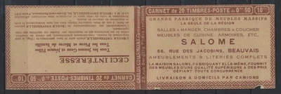 Z - 791  - PEU COURANTE - COUVERTURE  1926/32 -  VILLE " BEAUVAIS " -   TTB - Photo 1/2