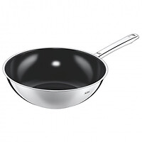 Silit 21.3726.3753 Rund Wok-/Bratpfanne Edelstahl 280 mm ~D~