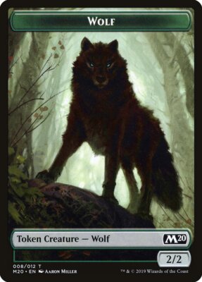 Magic the Gathering (mtg): TM20: Wolf  (x 4)