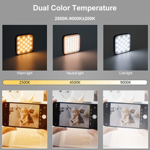 Mini Magnetic Pocket Light for MagSafe for iPhone 14 15 LED Cube Fill Light Lamp - Photo 5 sur 8