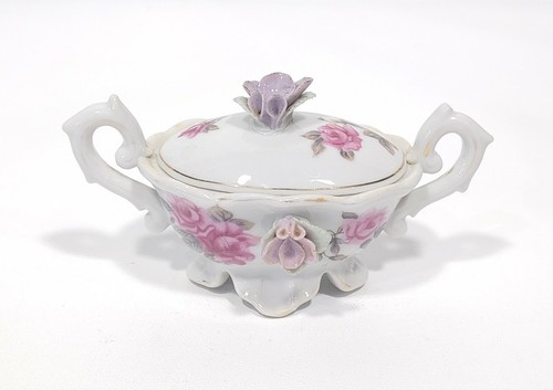 Vintage Japan Cream Sugar Salt & Pepper Shaker Set - Picture 2 of 8