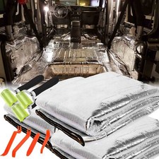 Amortiguador de calor y sonido de 283" x 40" para alfombrilla térmica a prueba de ruido delorean + rodillo