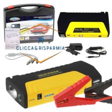 AVVIATORE AUTO FURGONE BATTERIA EMERGENZA JUMP STARTER BOOSTER CARICABATTERIA