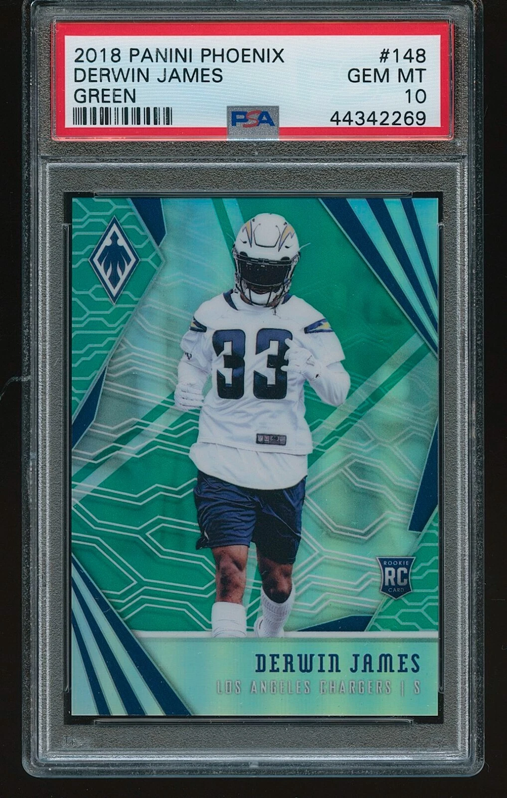 Derwin James Panini Phoenix #148 Green