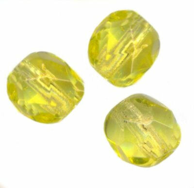 100 Perles Facettées De Bohème En Cristal Preciosa 3 Mm - Livraison Gratuite, Fabrication France