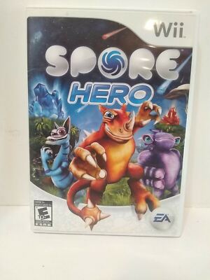 Wii Spore Hero 2009 Nintendo Wii Video Game NO Manual 