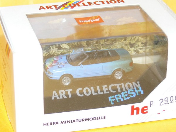 "Herpa - Art Collection - Audi Cabrio \"Fresh\" - Nr. 045025 - Neu&Ovp -"-image