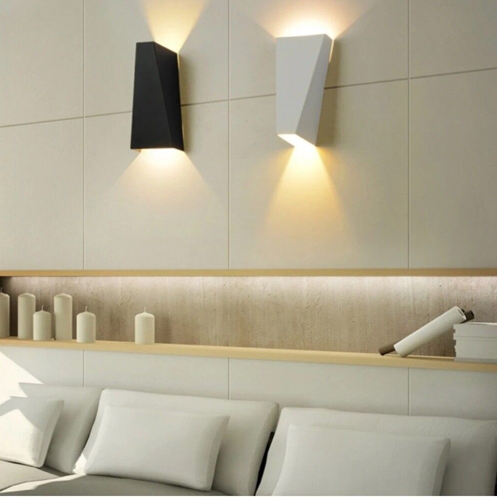 Applique murale geometric noire INOLEDS luminaire moderne