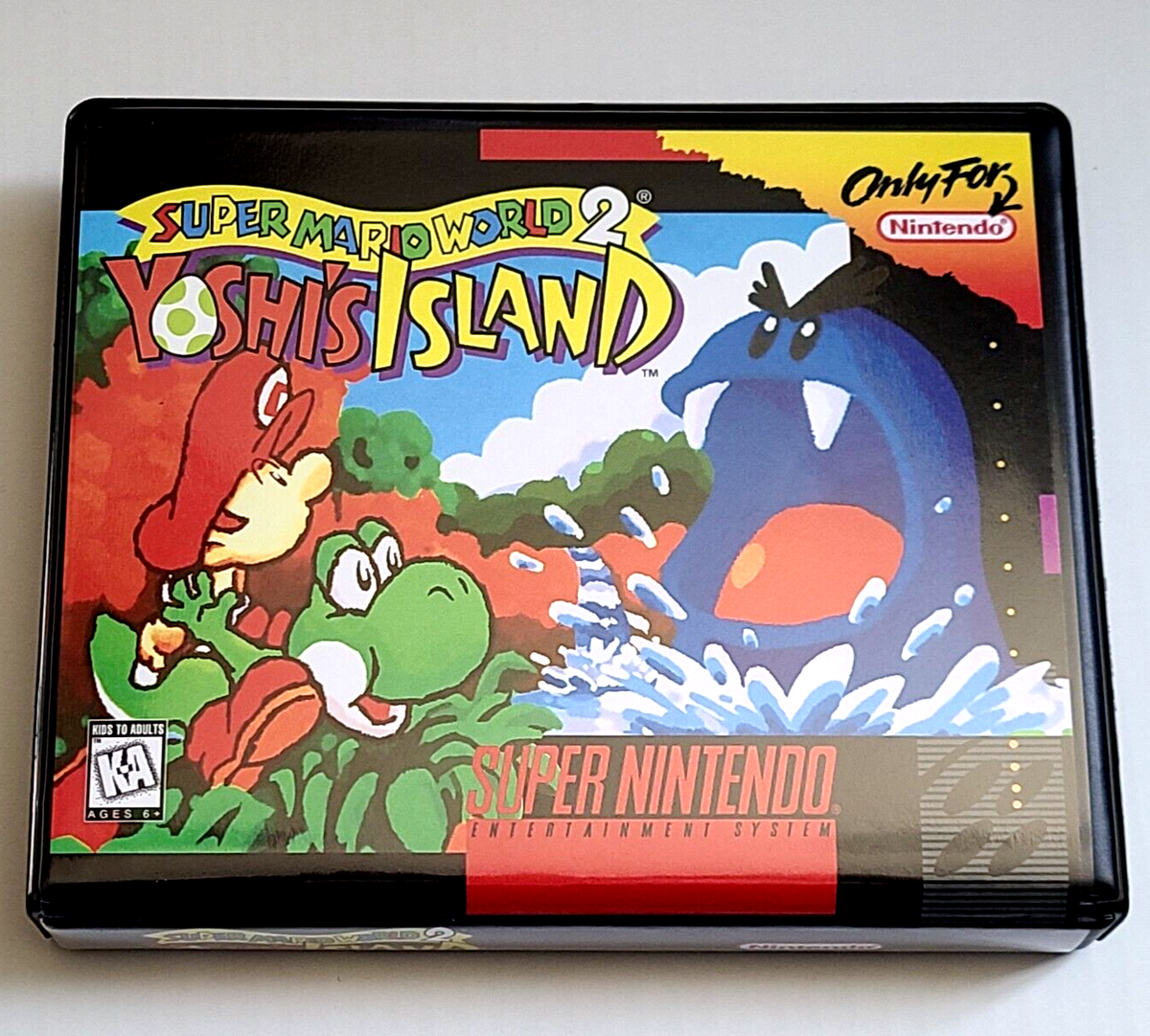 Super Mario World 2: Yoshi's Island CASE ONLY Super Nintendo Super Mario World 2: Yoshi's Island CASE ONLY Super Nintendo