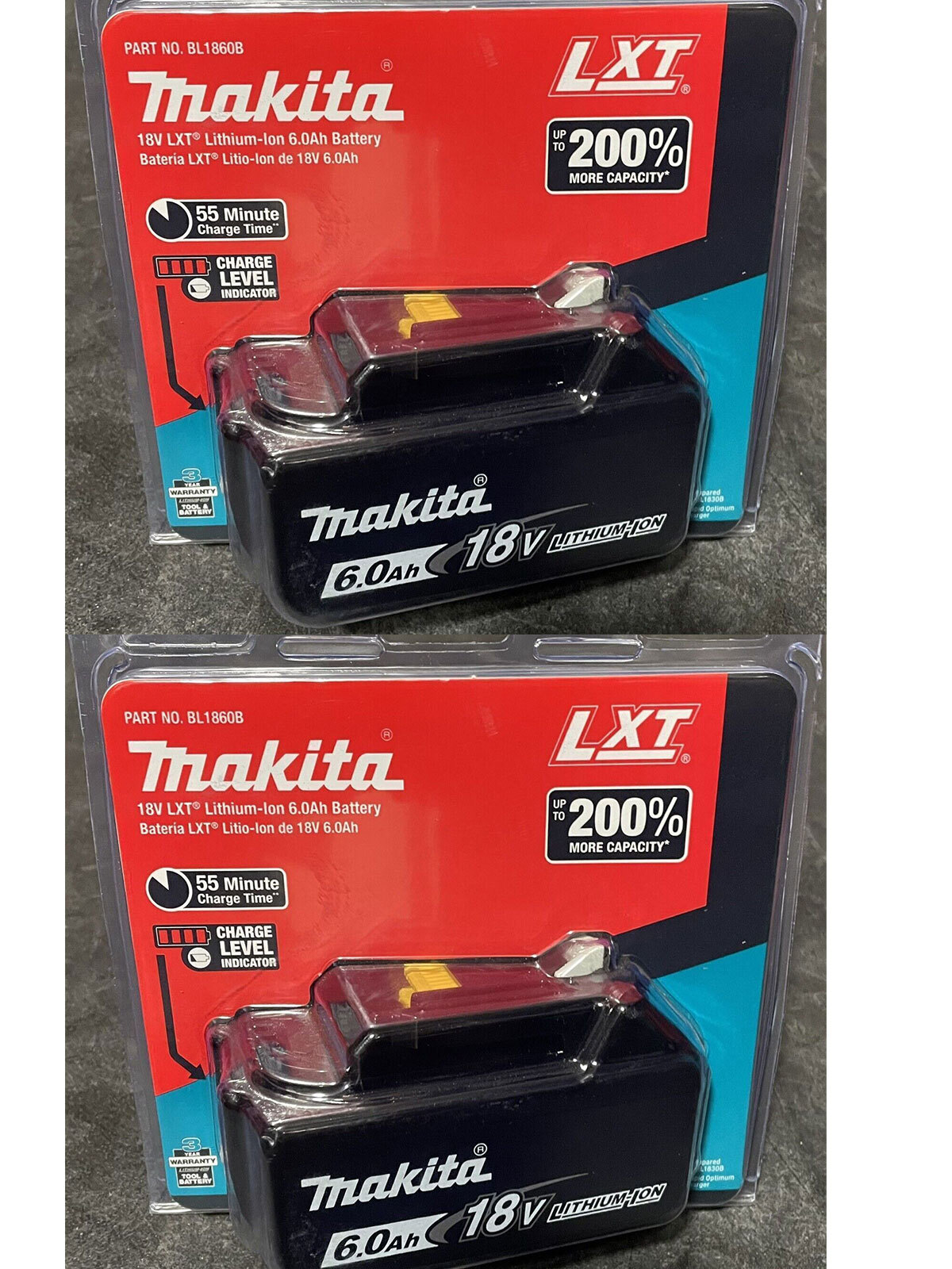 Makita Battery 18v MAKITA USA 18V LXT Lithium-Ion 6.0Ah Makita Battery 18v MAKITA USA 18V LXT Lithium-Ion 6.0Ah