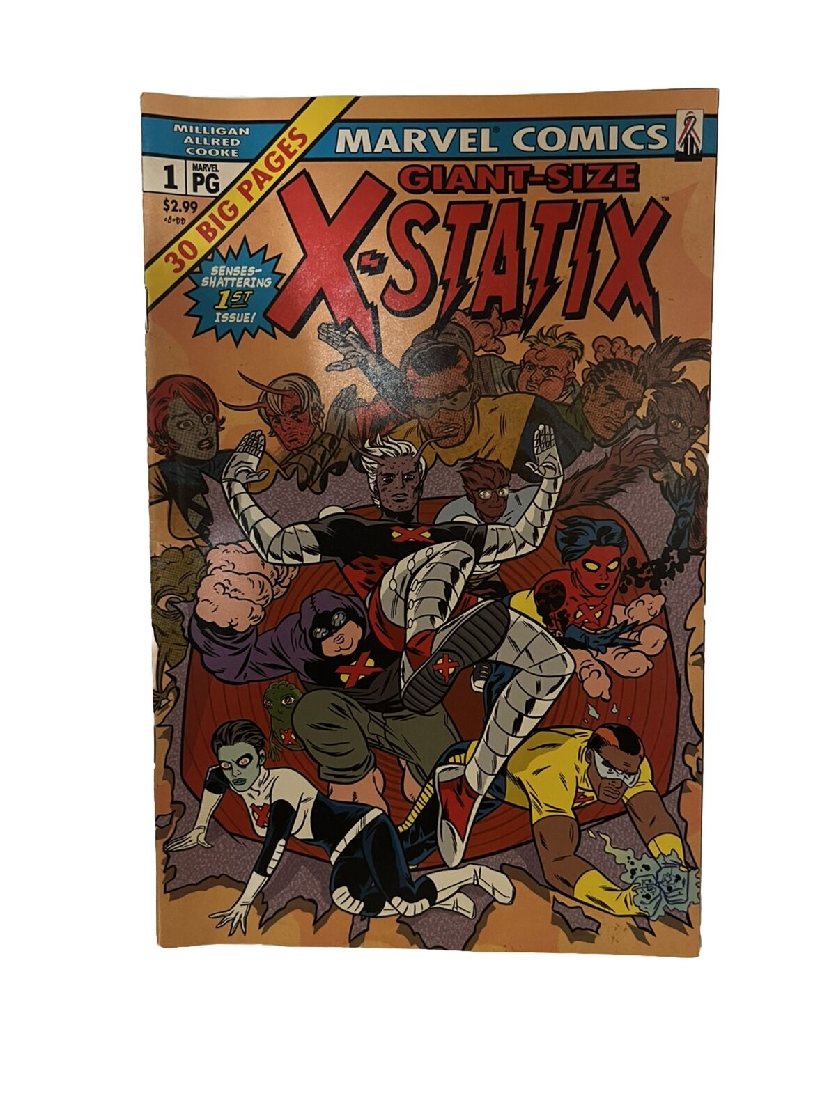 X-STATIX GIANT-SIZE #1 MARVEL COMICS 30 Big Pages 1st Issue