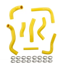 Yamaha TRI-Z 250 YTZ250 3 WHEELER YELLOW RADIATOR HOSES 23-211BK + 16 SS CLAMPS