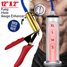Men Male Penis Pump Male Enhancer Enlarger Enlargement Cylinder Hand-Pump Kit ED