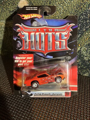 Hot Wheels 2007 custom Plymouth Barracuda Ultra Hots Real Riders