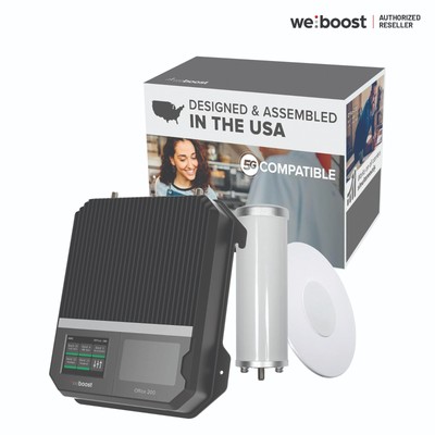 New weBoost Office 200 75 Ohm Signal Booster - 5G/4G LTE - FCC Approved - 471047