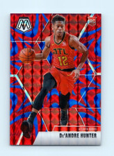 2019-20 Panini Mosaic Reactive Blue De Andre Hunter Rookie RC #239, Parallel