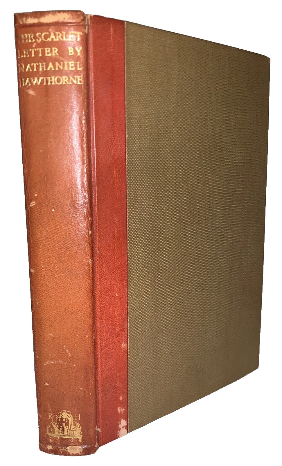 1st Edition Nathaniel Hawthorne Leather Antiquarian & Collectible Books