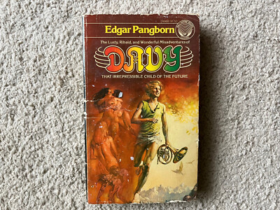 DAVY - Edgar Pangborn 1964 PB Sci-Fi Fantasy Vintage Book OG cover G