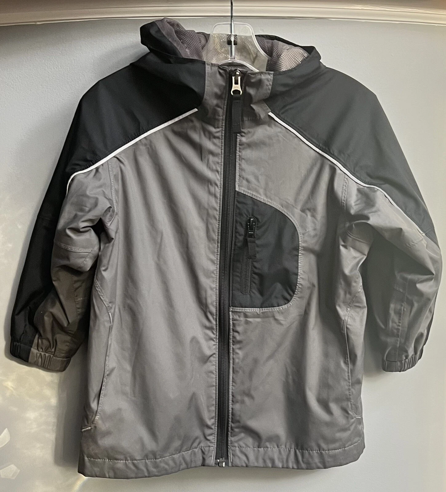 Boys Columbia Titanium Omni-Tech Waterproof Jacket 4/5 Lightweight Windbreaker