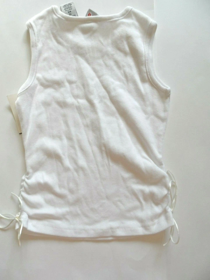 全新 女孩 T 恤 - 白色 尺寸:XS (4/5) () — 第 2/2 张图片