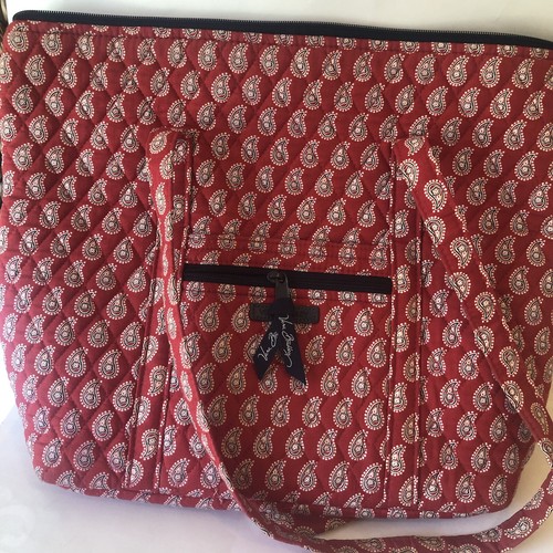 vera bradley villager tote bag