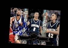 Othella Harrington 1996 Press Pass Hoyas authentic autographed card