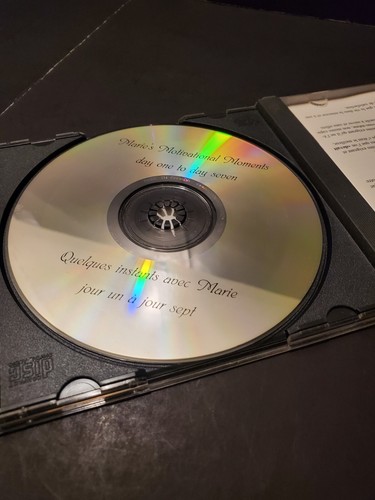 Marie's Motivational Moments Day One To Seven Weight Watchers English French CD - Picture 3 of 4
