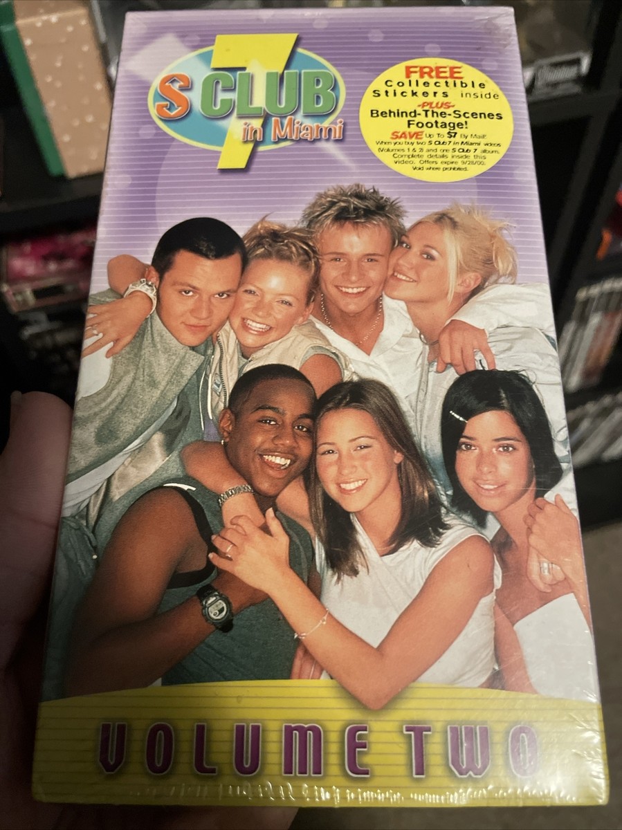 その他 S-Club-7 in Miami 2 [VHS] S Club 7 in Miami - Volume Two (VHS, 2000) Sealed