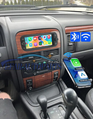 2+32GB FOR 1999-2004 JEEP GRAND CHEROKEE ANDROID 13 CARPLAY CAR STEREO RADIO GPS