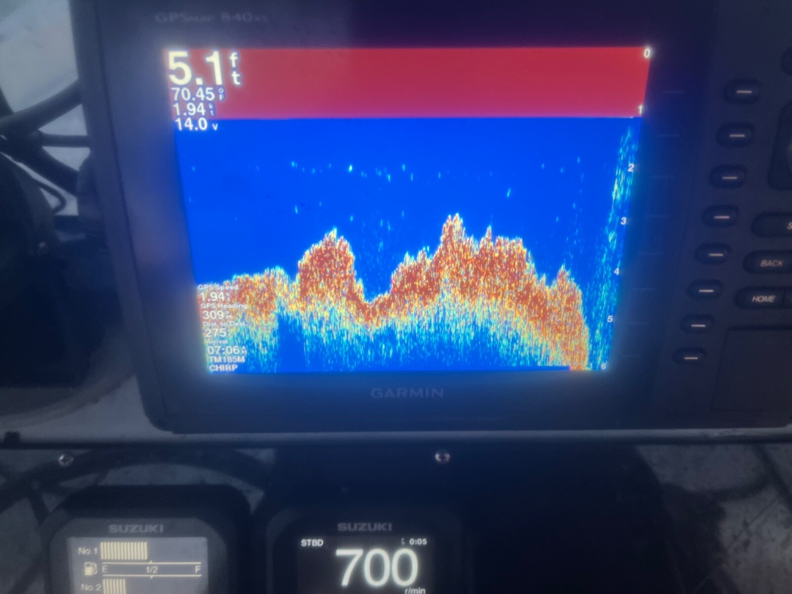 airmar 1kw transducer, Garmin, high frequency eBay