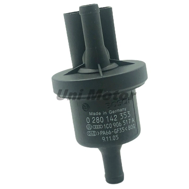 0280142353 BOSCH Vapor Canister Purge Valve 1C0906517A For AUDI A6 