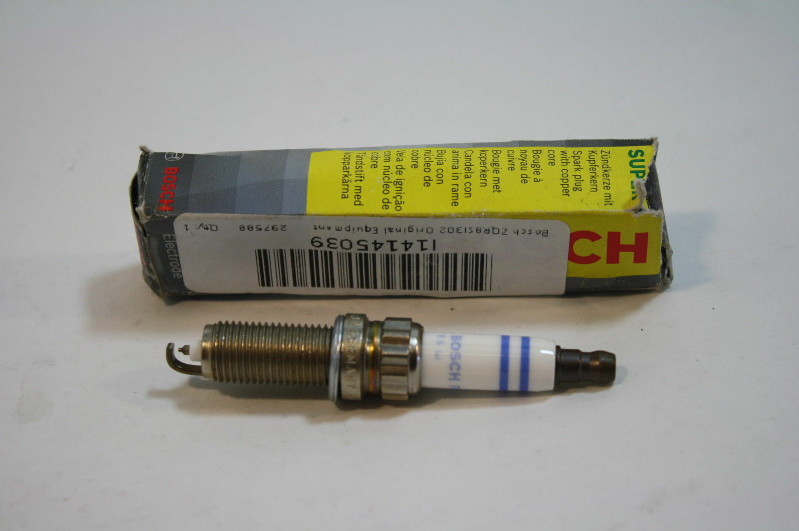 BOSCH Automotive - ZQR8S1302 - Iridium Spark Plug- 0242129512 -