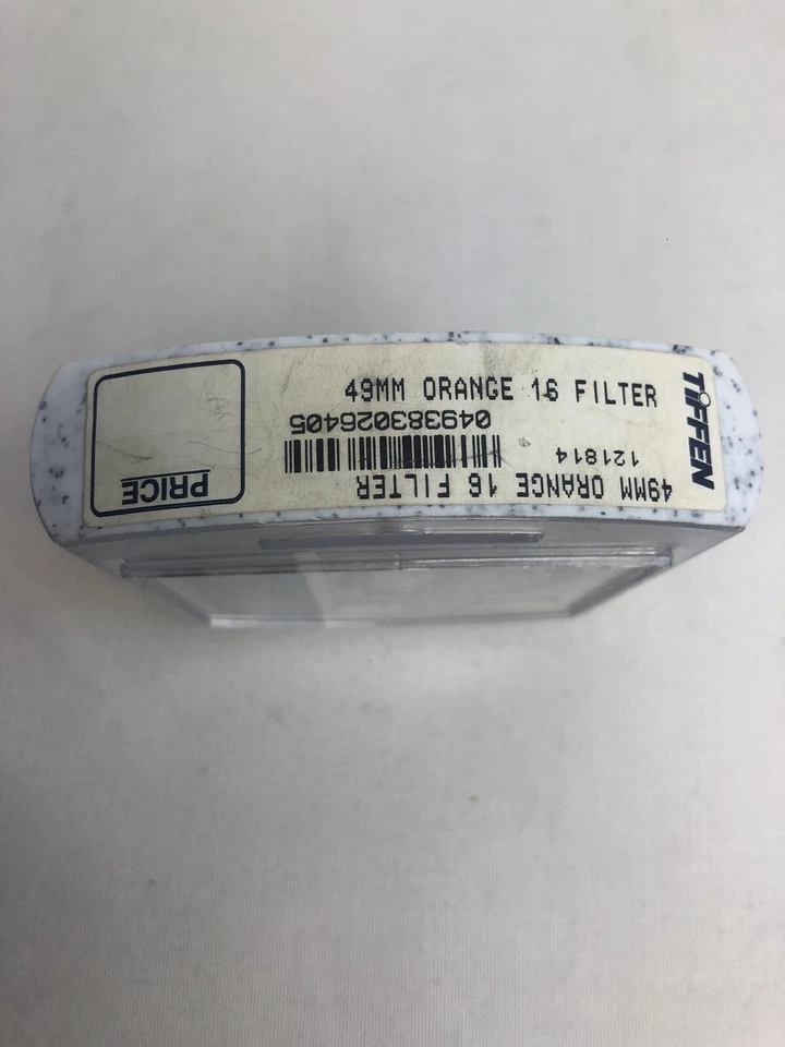 New Tiffen 49mm #16 Orange Filter MFR #49OR16 🔆🔆🔆 - Image 4 of 4