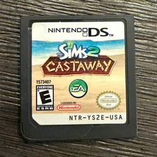 EA The Sims 2 Castaway Nintendo DS Game The Sims Series E Rated tested working