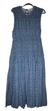 GAP Floral Maxi Dress XL Boho Cottagecore Sleeveless Dress Romantic Summer