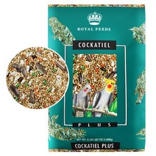 Cockatiel Plus 5 Lbs, Bird Seed, Nutrient-Rich 5 Pound Pack of 1