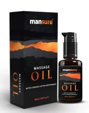 ManSure Grow Long Massage Oil 30 ML For Men Bigger Size & Better Performance FS