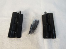 Black Aluminum Spring Gate Hinges With Hardwa...