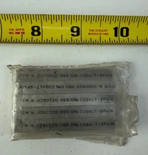 NOS 5 PC HSS 10% Cobalt Lathe Tool Bit Milling Fly Cutter 5/16 x 5/16 x 2-1/2