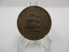 1841 Daniel Webster Credit Currency Hard Times Token # HT22