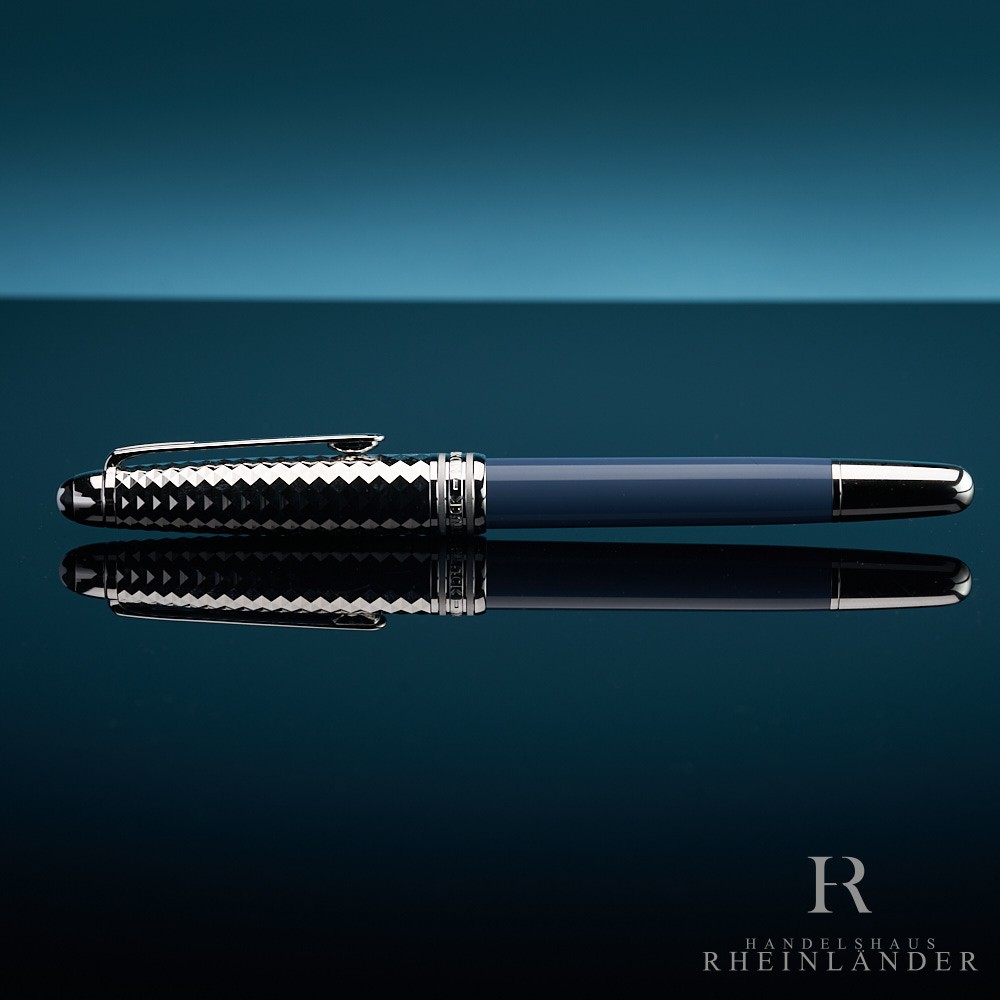 Montblanc Meisterstück Solitaire Doué Glacier Rollerball Fineliner